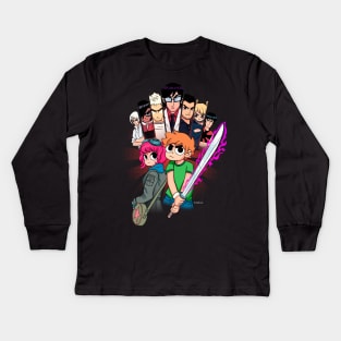 Scott Pilgrim vs the World Kids Long Sleeve T-Shirt